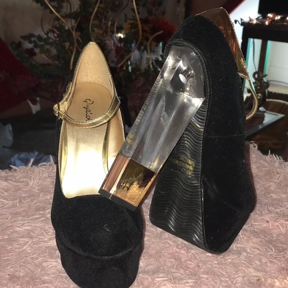 Platform glass heel - Picture 3 of 4